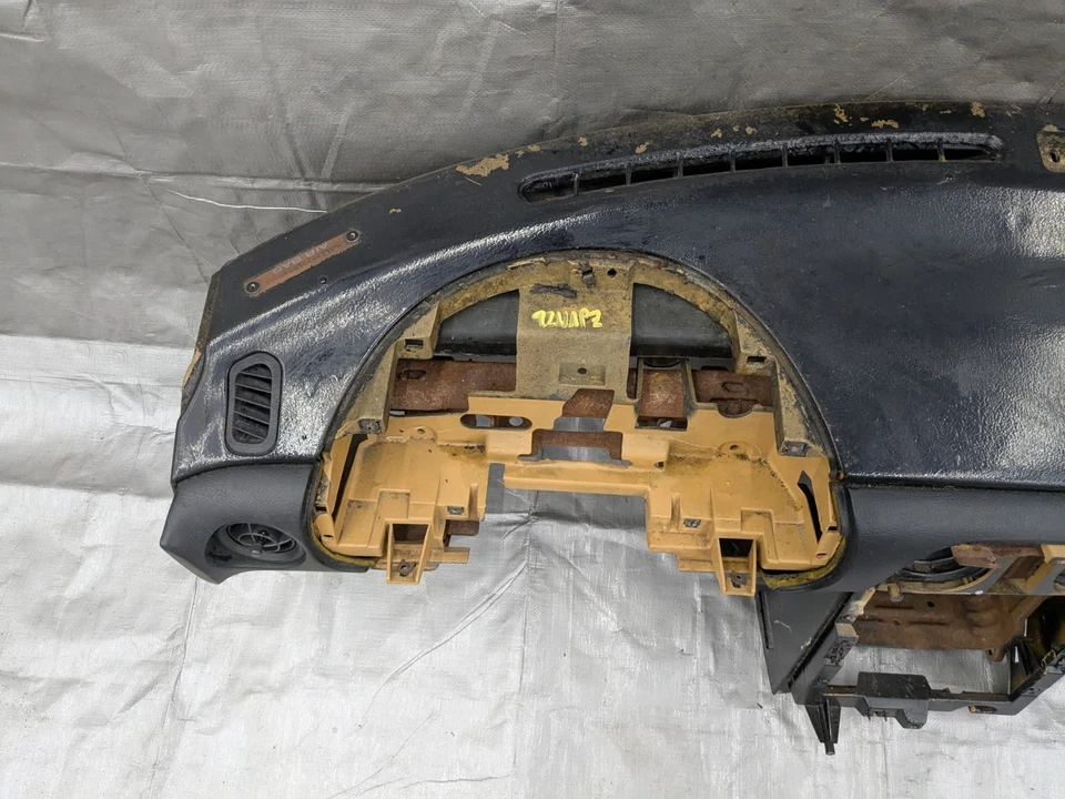 1990-1993 Mazda Miata Dash Board Black No Cracks Painted BAD Dashboard 90-93 - Image 2 of 4