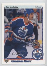 1990-91 Upper Deck Charlie Huddy #341 2m1
