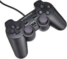 Joypad Controller Joystick Gamepad Con Filo Compatibile PS3 Nero hsb