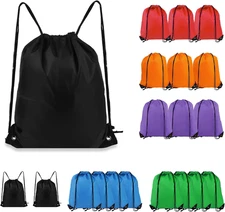 Drawstring Backpack 6 Colors Drawstring Bags, Draw String Back Bag Drawstring Ba