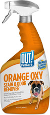 Petcare Complete Oxy Stain Remover, Oxy Orange Spray, Pet Stain and Odor Elimina