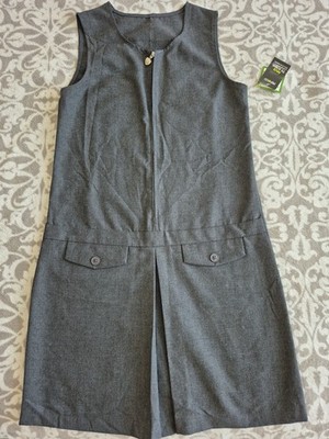 Graues Schulkleid Alter 11-12 neu mit Etikett