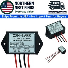 10A Low Voltage Disconnect Module - Protect 12V Batteries from Discharging