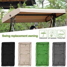 Replacement Canopy For Swing Seat 3 Seater Sizes Garden Hammock Cover