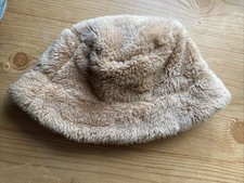 Baby Gap Newborn 3-6 Months Cozy Lined Brown Lined Hat Beanie NWT