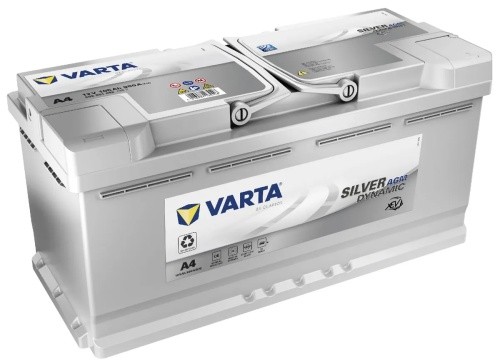 Batterie Varta Silver Dynamic A4 H15 105Ah pour vos longs trajets en famille