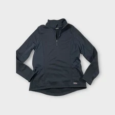 Black Kerrits Equestrian Horse Riding Pullover Sweatshirt Women's Size L Large