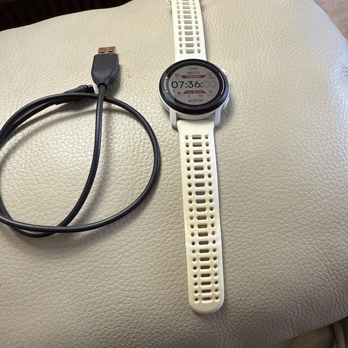 Coros Pace 3 GPS Sport Watch – White - Silicone Band
