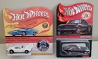 Hot Wheels Red Line Club Custom Camaro Set Of 2, Black & White -- Pls Rd Desc