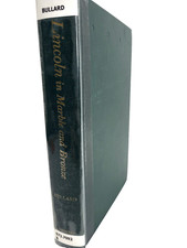 1952 Lincoln in Marble and Bronze F Lauriston Bullard HC Rutgers Univ Press
