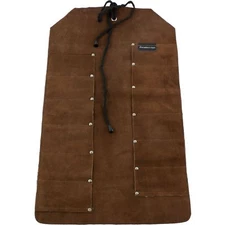 UJ Ramelson 12 Pocket Leather Tool Roll Storage Case Pouch