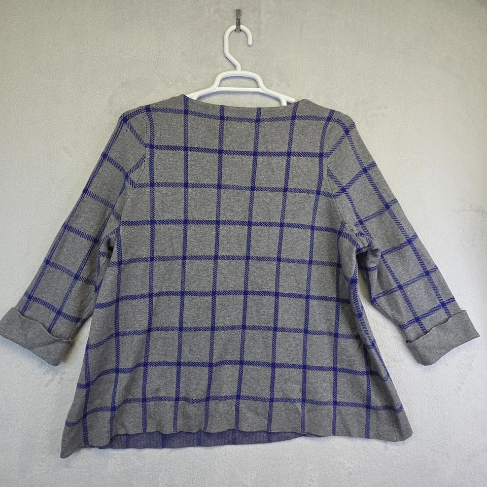 Cynthia Rowley Sweater Womens Plus Size 2X Heavy Stretchy Knit Fitted Academia - Image 2 of 4