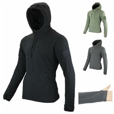 Men Casual Coat Tactical Recon Jacket Full Zip Army Hoodie Combat Hoody Coat