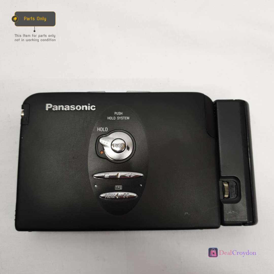 PANASONIC RQ-SX33 STEREO CASSETTE PLAYER S-XBS TWIN ROTOR MOTOR
