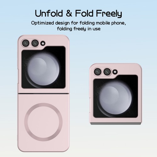 Funda magnética a prueba de golpes TPU para Samsung Galaxy Flip 6 película de lente incorporada - Imagen 62 de 66