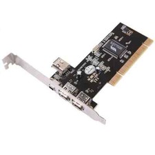 IEEE 1394 Firewire 4/6 Pin 4 Ports High Speed PCI Card for PC