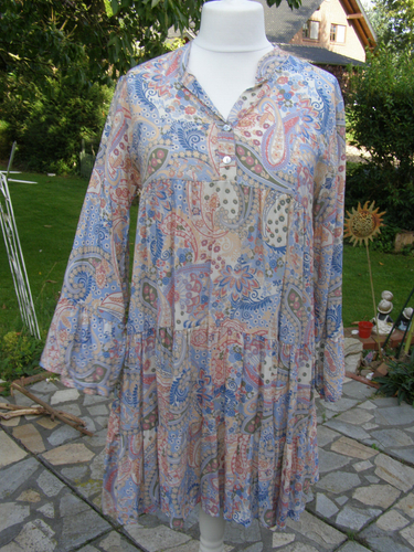 luftiges Sommerkleid *figurfreundlich* A-Linie * 38/40/42 * Viskose * wie neu - Bild 3 von 8