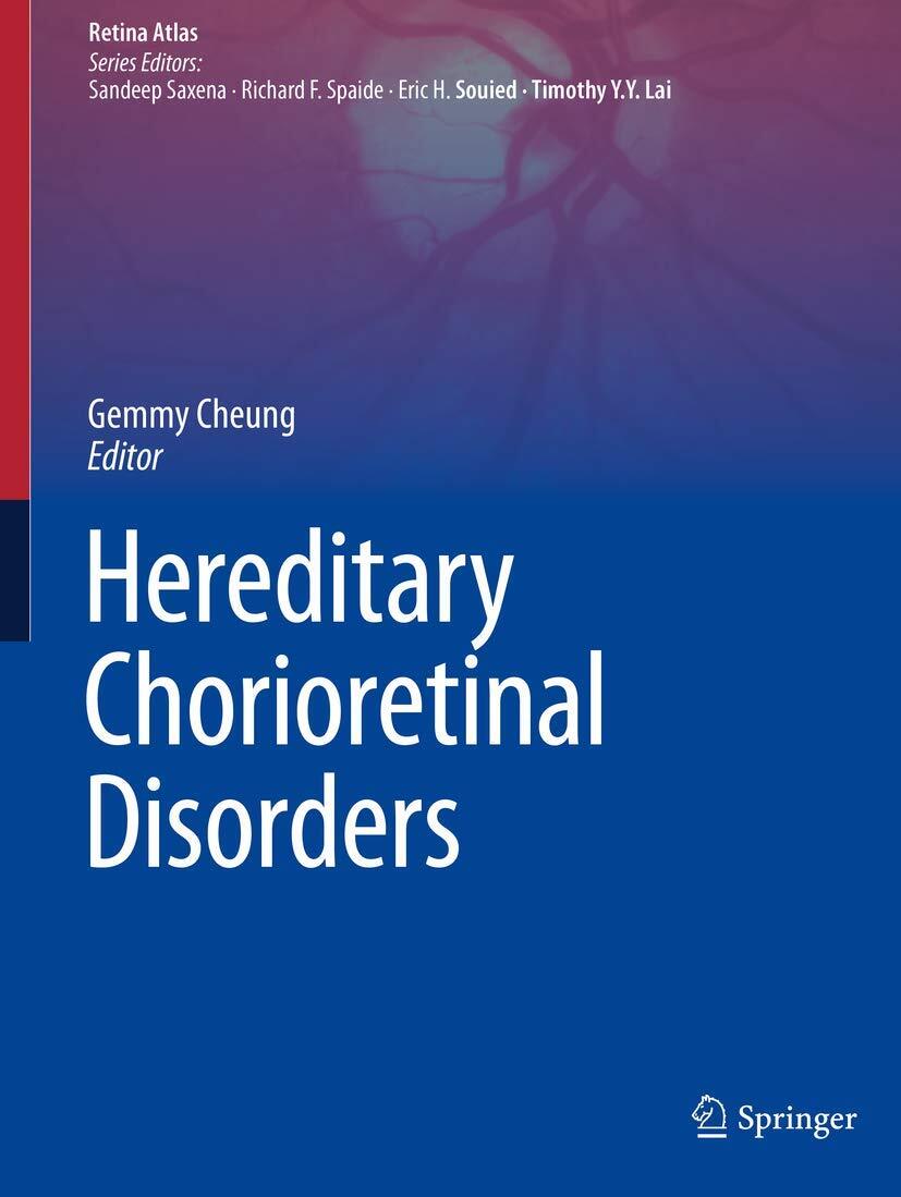 Hereditary Chorioretinal Disorders (Retina Atlas) (paperback)