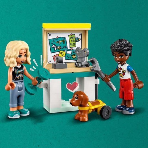LEGO Friends Nova's Room Gaming Themed Bedroom Playset, Collectible Toy with Zac - Picture 2 of 7