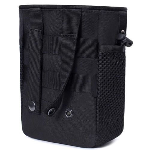Bolsa de volteo táctica ajustable militar Molle cargador munición cinturón utilitario bolsa EDC - Imagen 21 de 30
