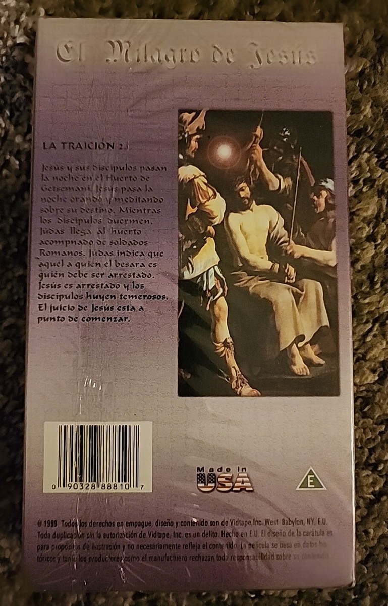 El Milagro De Jesus Spanish The Video Bible: The Betrayal