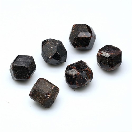 10x Natural Raw Rough Red Garnet Rare Reiki Crystal Specimen Mineral 1-2cm Stone - Picture 5 of 10