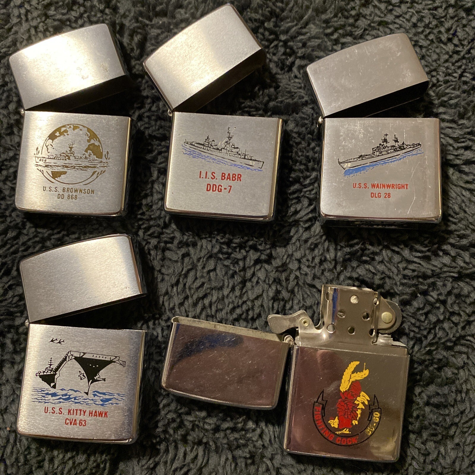 Zippo Military Case Lot eBay