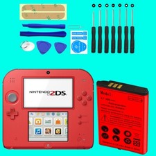 High Grade 1650mAh Extended Slim Battery Repair Tools for Nintendo 2DS FTR-001