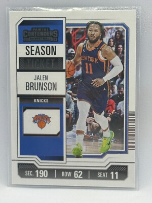Jalen Brunson 2023-24 Panini Contenders Basketball Nr. 59