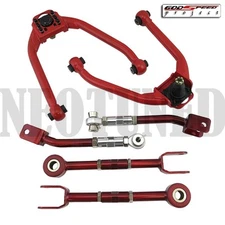 GSP FOR 350Z Z33 G35 FRONT UPPER+REAR CAMBER+TRACTION ADJUSTABLE ALIGNMENT KIT