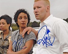 JOEL EDGERTON RUTH NEGGA DUAL HAND SIGNED 'LOVING' MOVIE 8x10 INCH PHOTO W/COA