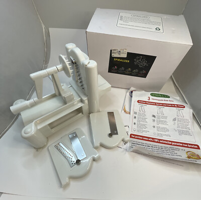 Spiralizer 3-Blade Vegetable Slicer Strongest Heavy Spiral Slicer Japanese Blade