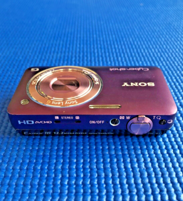 SONY Cyber-shot G DSC-WX5 パープル　a12 SONY Digital Camera Purple DSC-WX5 Cyber Shot 5x Optical Zoom