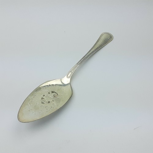 Vintage Community Bicentennial Serving Spoon 9.75"l x 2"w - 第 1/7 張圖片