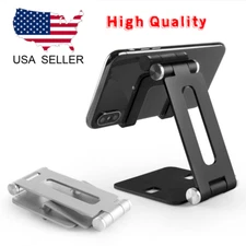 Adjustable Cell Phone Tablet Stand Desktop Holder Mount Mobile Phone iPad iPhone