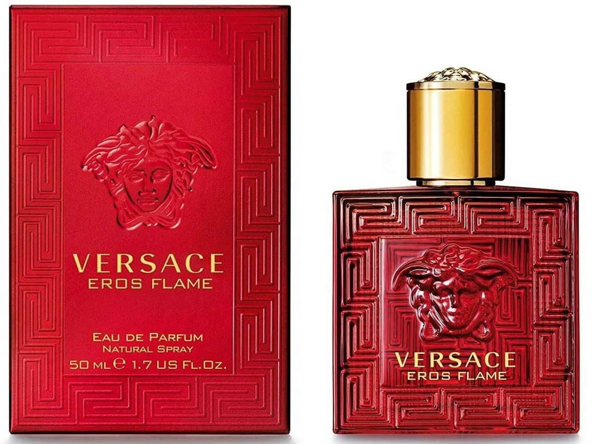 VERSACE EROS FLAME EAU DE PARFUM SPRAY FOR MEN 1.7 Oz / 50