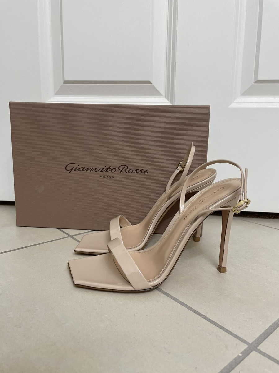 新品未使用】 やわらかい Gianvito Rossi PLEXI FLAT 37