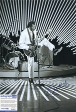 Stunning Chuck Berry signed 12x20 photo ACOA COA