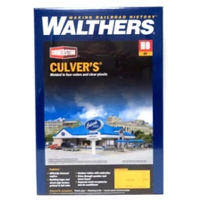Walthers 933-3486 Culver's(R) Kit HO Scale Train