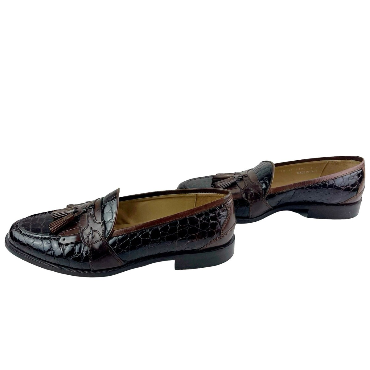 Johnston Murphy Cellini Loafers Shoes Mens Size 9 Kiltie