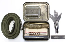 British Army L1A1 SLR Combination Tool Combi Cleaning Kit, Stripper Clip & Sling
