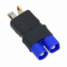 EC3 Male to Deans Nylon T Plug Male No Wires Adapter For RC Lipo Battery Hobbies