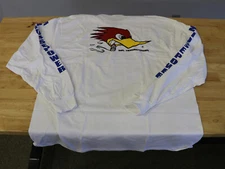 Men's Mr. Horsepower Clay Smith Cams White Long Sleeve T-Shirt ML19 Small-3XL