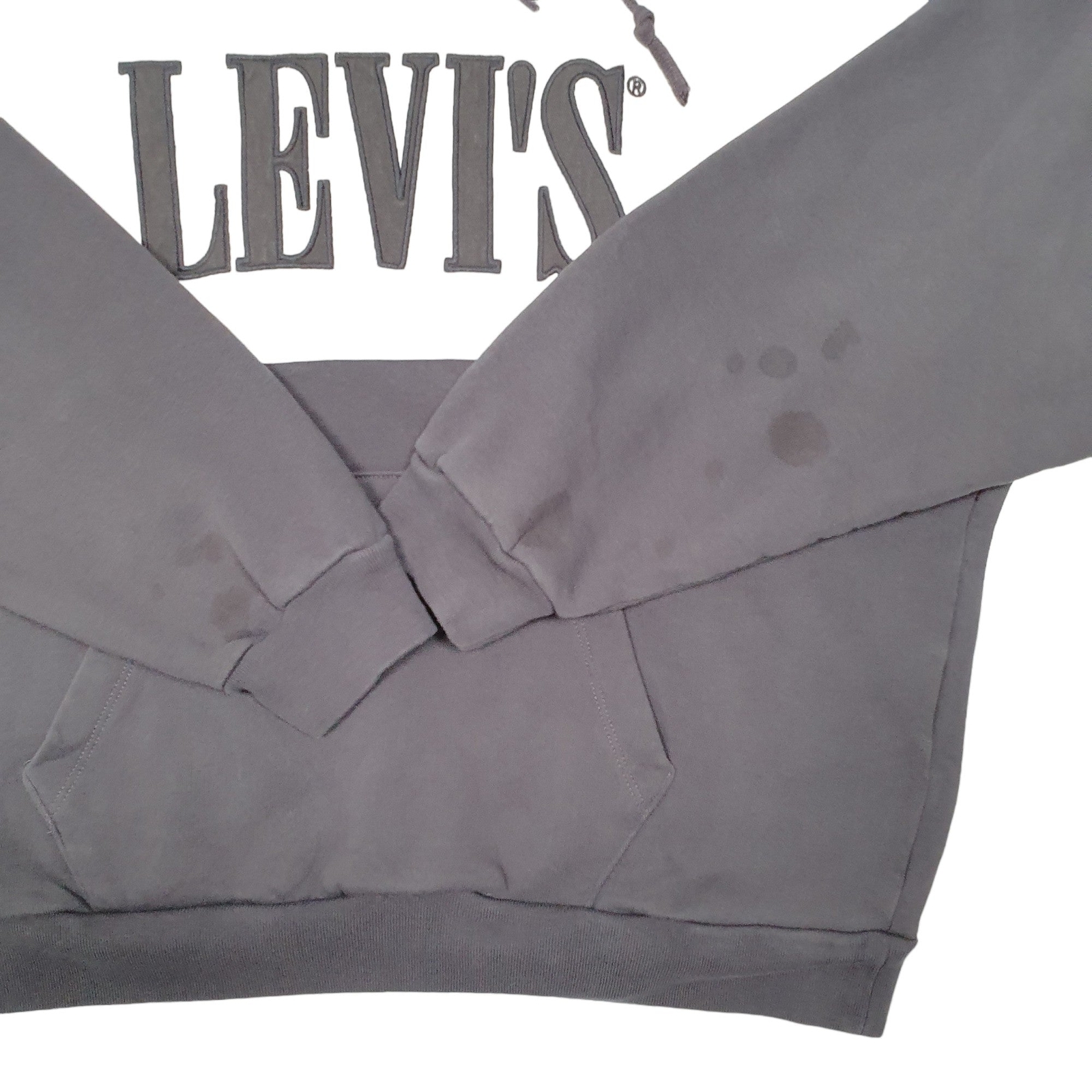 LEVIS Hoodie Cotton Jumper Sweatshirt Womens L image 4