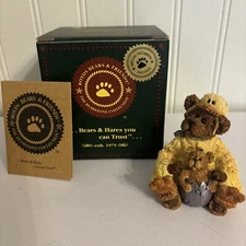NIB Boyds Bear Vintage 2000 Alouysius Quackenwaddle And Lil Crackles Vintage BD7