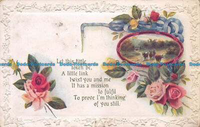 R136942 Let this little token be a little link. W. und K. Serie Nr. 4064. Briti