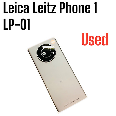 Leica Leitz Phone 1 LP-01 Softbank Sharp 256GB Silver Leica Leitz Phone 1 LP-01 Softbank Sharp 256GB Silver