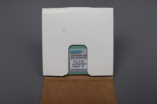 Siemens Simatic 6ES7 953-8LF20-0AA0 E-Stand: 1 Memory Card 64kB Unused - Picture 2 of 4