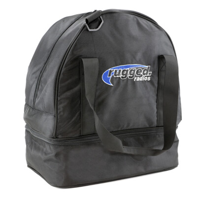 Rugged Radios Helmet Bag Racing Off Road Motorcycle Zip-Up Cover Carrying Case