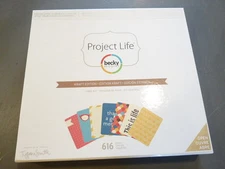  Project Life Becky Higgins Tiffani Smith Kraft Edition Core Kit 616 Cards Seale